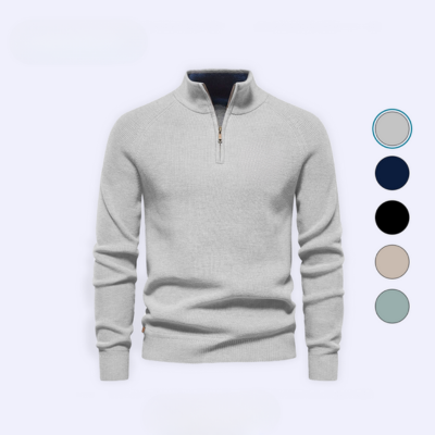 Maglione con Mezza Zip – SALDI