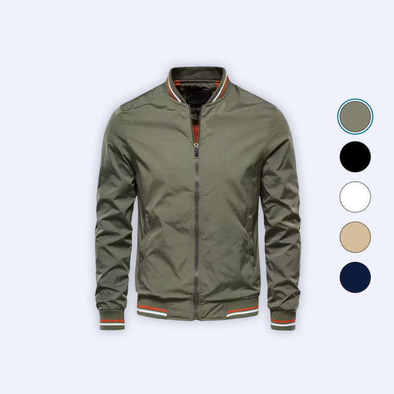 Giacca Bomber con Zip – SALDI