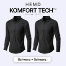 Komfort Tech – Herrenhemd mit flexibler Technologie [KAUFE 1, ERHALTE 1 GRATIS]