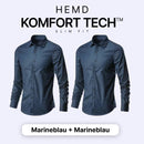 Komfort Tech – Herrenhemd mit flexibler Technologie [KAUFE 1, ERHALTE 1 GRATIS]