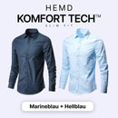 Komfort Tech – Herrenhemd mit flexibler Technologie [KAUFE 1, ERHALTE 1 GRATIS]